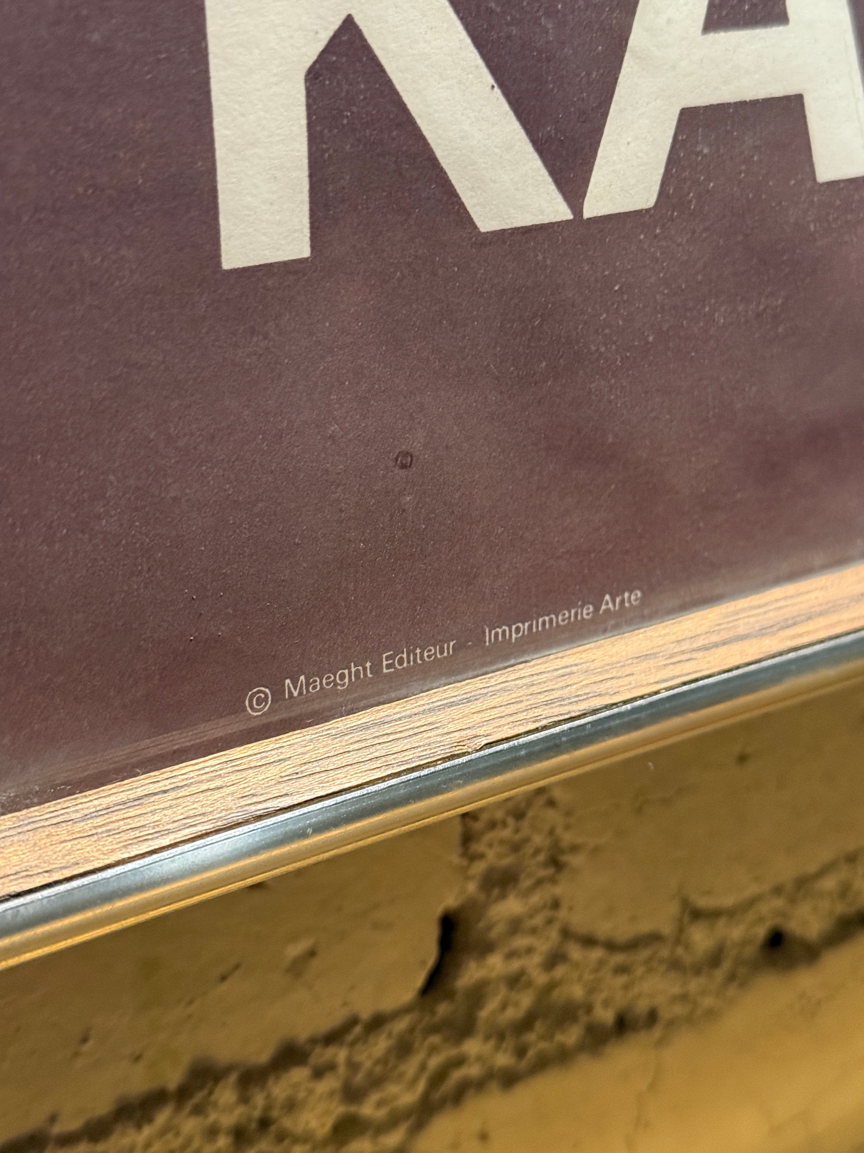 Galerie Maeght Kandinsky Exhibition Poster | Bauhaus de Dessau 1927–1933 | Vintage French Art Print