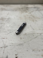 Jowika Two-Blade Pocket Knife, Republic of Ireland, Bird Trademark, Black Jigged Scales, c. 1960s–1970s