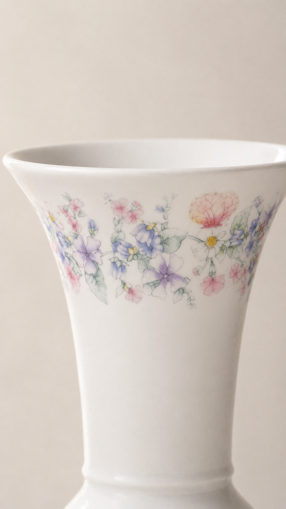 Vintage Wedgwood Angela Bone China Posy Vase, c. 1970s