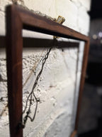Antique Hand-Carved Wood Picture Frame, c. 1880s–1910s