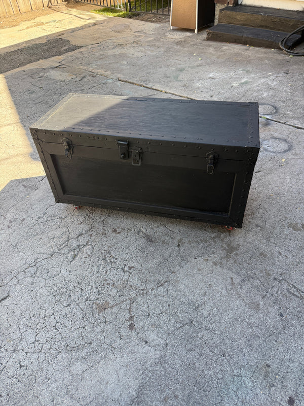 Walter Hinchman Refinished Antique Tool Chest on Casters, c. 1910–1935