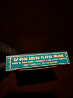 Vintage Lillian Vernon Silver Plated Picture Frame, c. 1970s