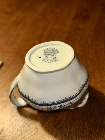 Antique Burleigh Ware Porcelain Creamer | English Transferware, c. Early 20th Century