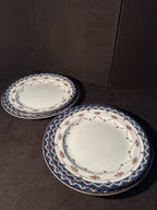 Antique Royal Doulton Exeter Plates, c. 1910s–1920s