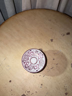 Gray’s Pottery Hand-Painted Grape Saucers, Stoke-on-Trent England c. 1920s–40s (Set of 4)