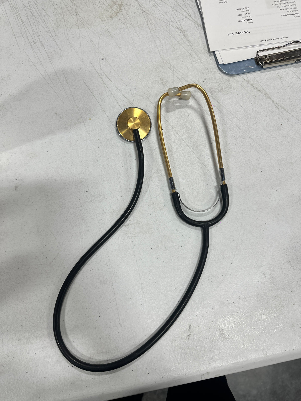 Vintage Binaural Diaphragm Stethoscope,