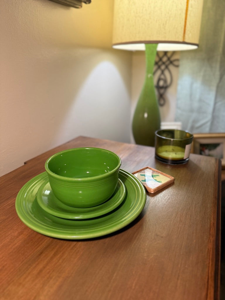 Fiesta Green Dinnerware Set (c. 1936–1951) | Homer Laughlin Earthenware