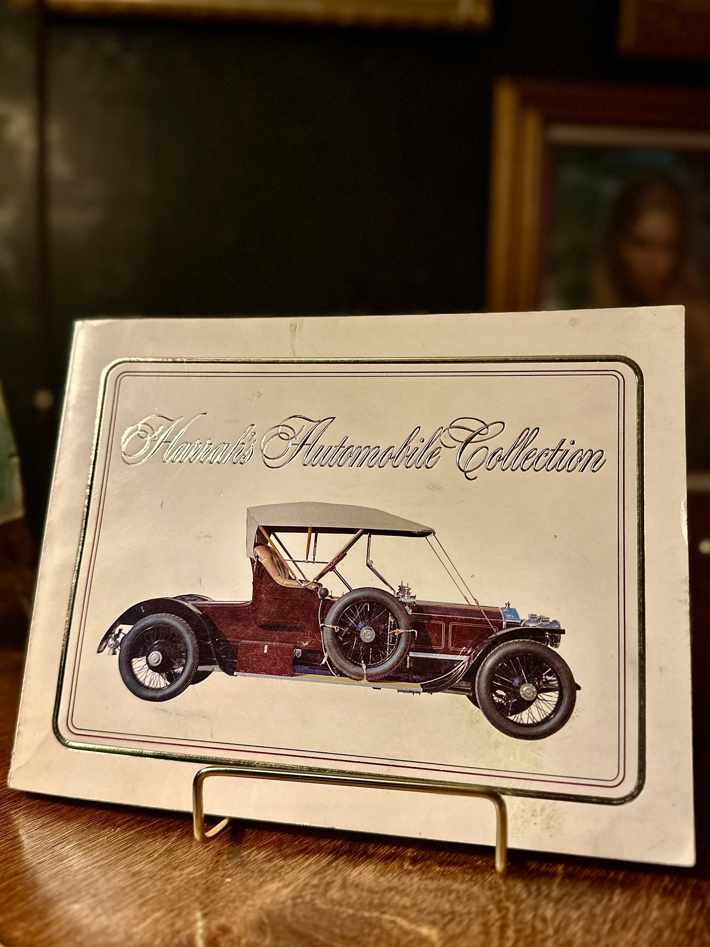 1973 Harrah’s Automobile Collection Booklet | Vintage Automotive Photography | Reno, Nevada