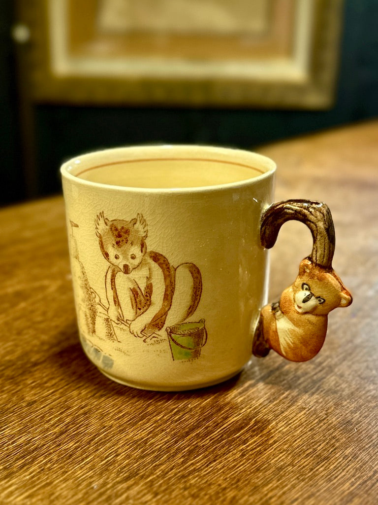 Brentleigh Ware Baby Cup c.1950–1965 | Mid-Century Staffordshire English Nursery Ceramic
