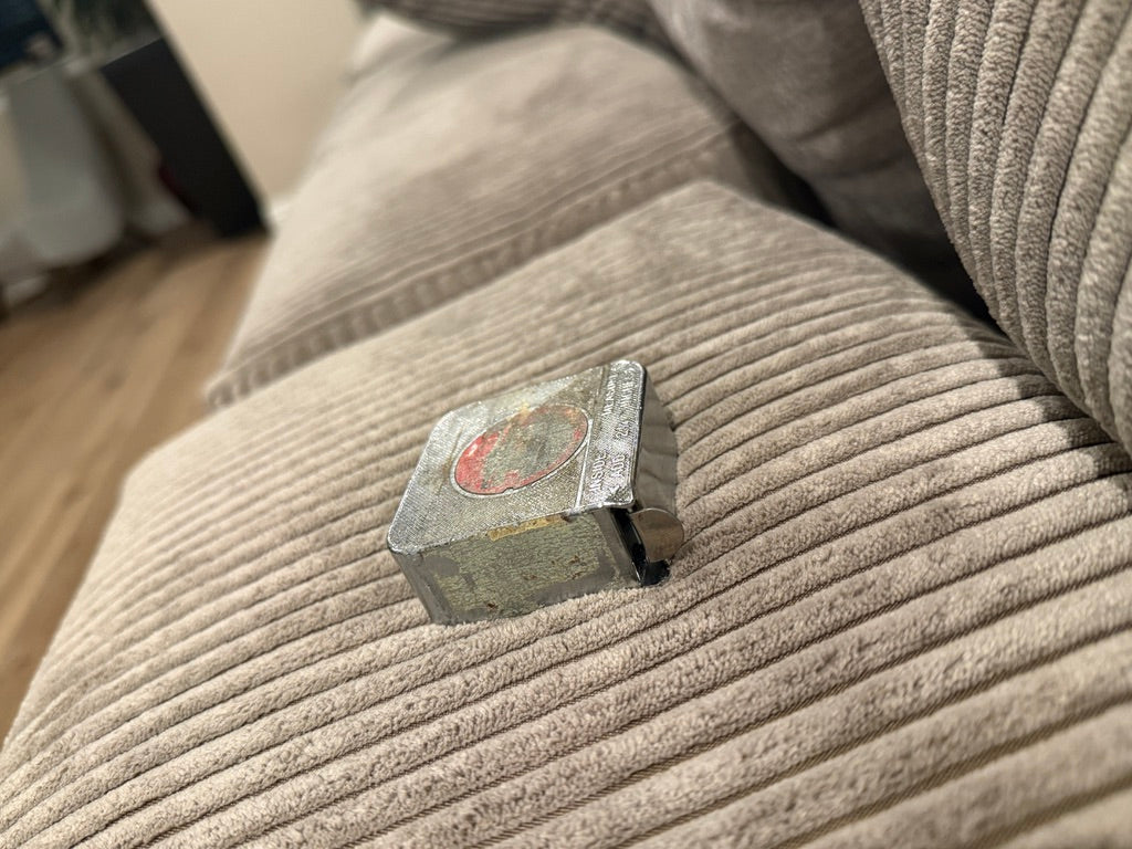 Vintage Lufkin Metal Tape Measure, USA-Made Mid-20th Century Tool