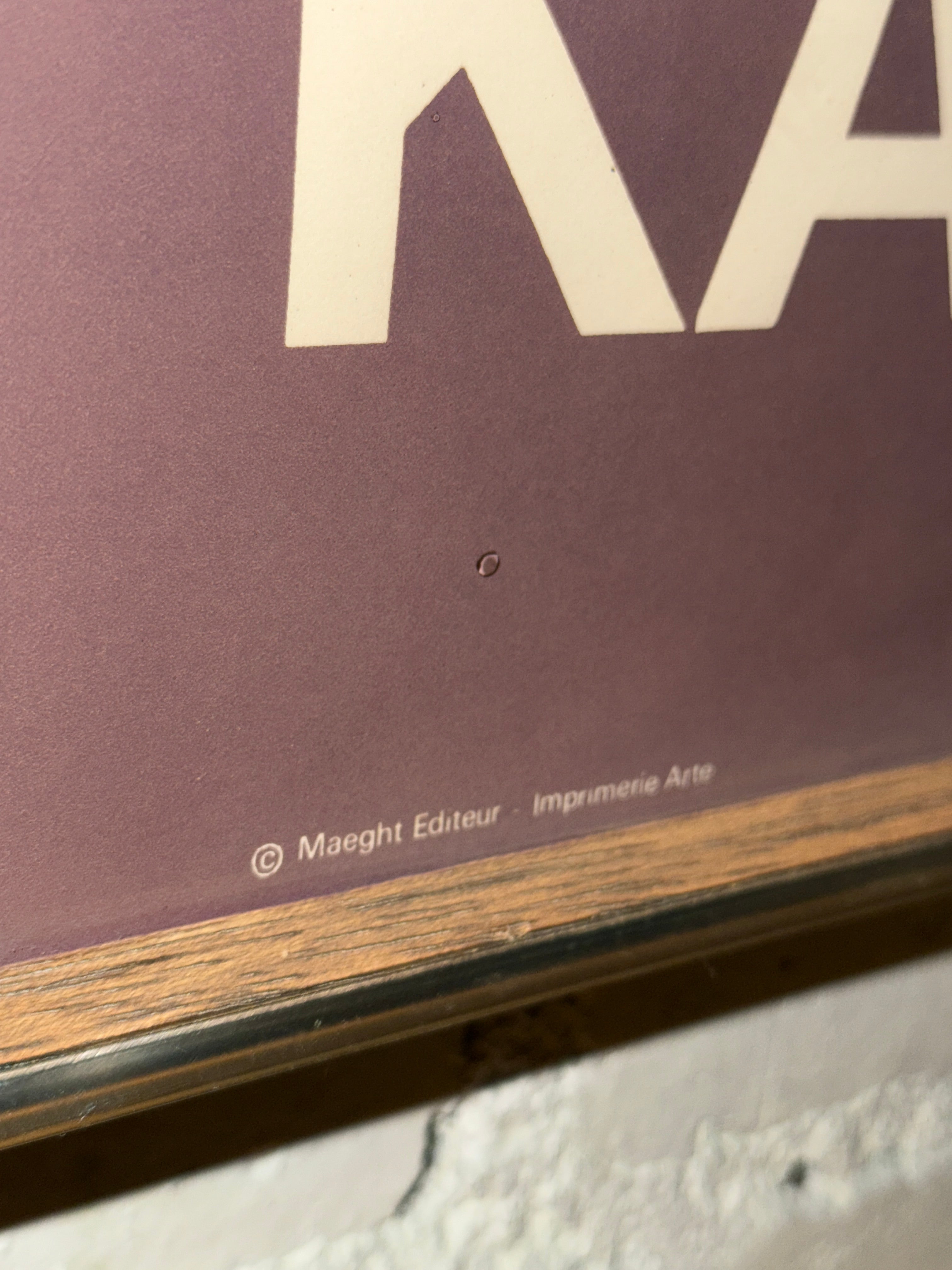 Galerie Maeght Kandinsky Exhibition Poster | Bauhaus de Dessau 1927–1933 | Vintage French Art Print