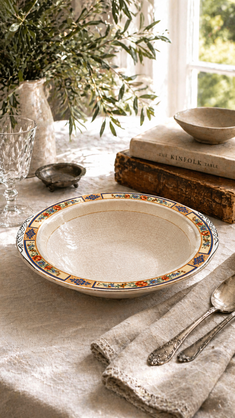Antique Johnson Brothers Ironstone Serving Dish c. 1920s–1940s | Reno, NV Antiques