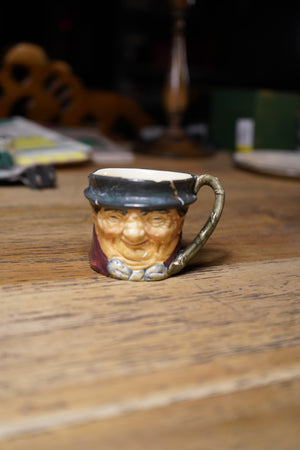 Royal Doulton Old Charley Miniature Character Jug c. 1930s