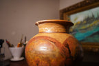 Chris Petersen Signed Studio Pottery Vase, c. Late 20th Century, c 1970s