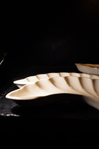 Recommended Price: $48 for the set of 3  Lane &amp; Co. Van Nuys California Ceramic Shell Serving Dishes, c. 1960s
