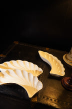 Recommended Price: $48 for the set of 3  Lane &amp; Co. Van Nuys California Ceramic Shell Serving Dishes, c. 1960s