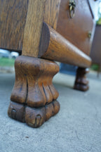 Antique Tiger Oak Chiffonier Chest, c. 1890–1910