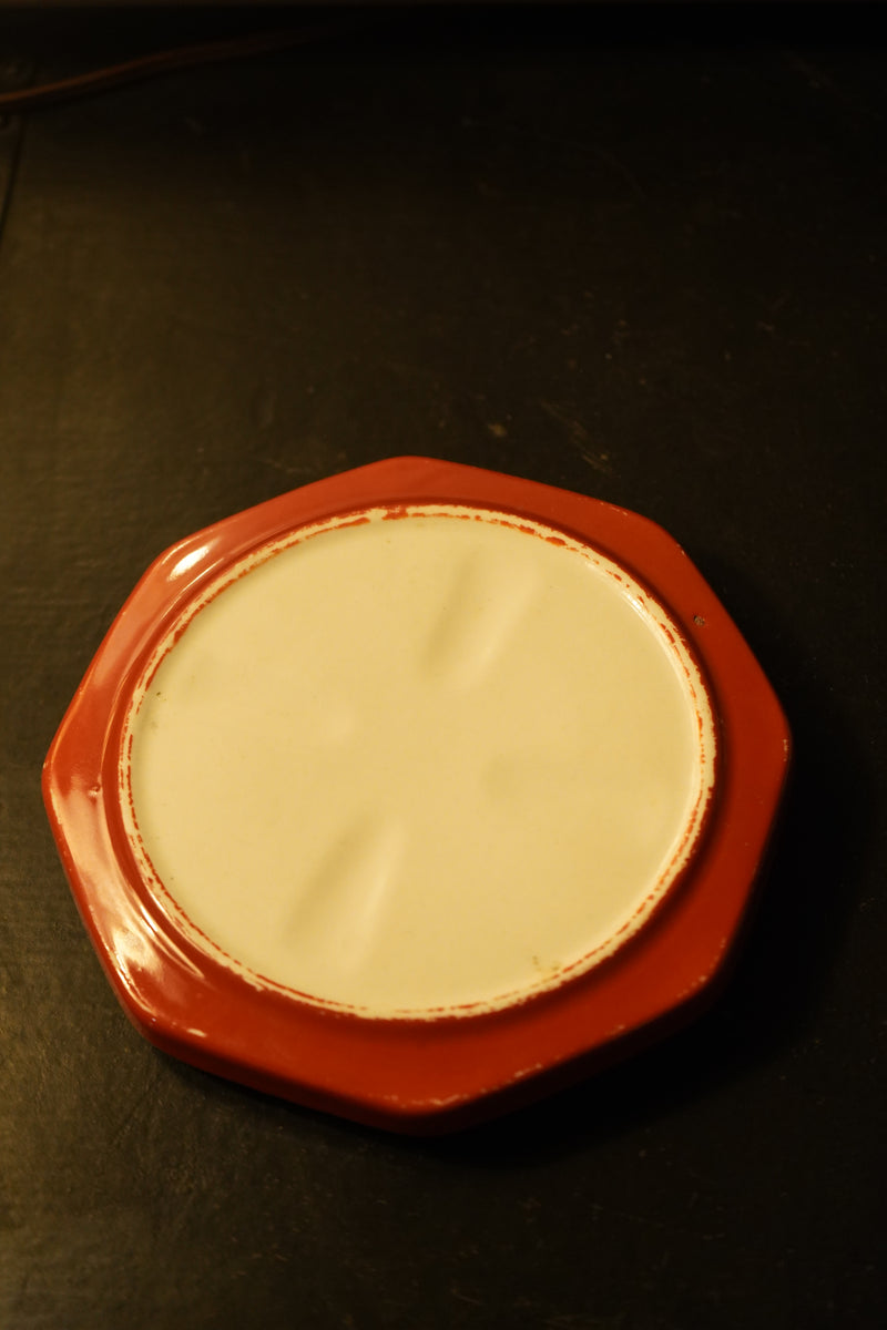 Art Deco Teapot Stand (or Trivet Coaster) Hall China Company c. 1930s