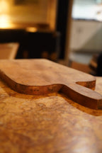 Early 20th Century Solid Hardwood Bread Board, c. 1900–1930
