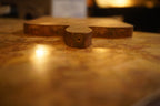 Early 20th Century Solid Hardwood Bread Board, c. 1900–1930
