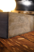 Vintage Industrial Wooden Storage Bin, c. 1920s-1940s
