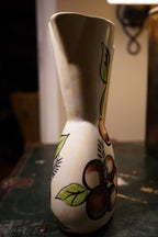 Continental Studio Pottery Pitcher, c. 1950s–1960s Hand-Painted Free-Form Vase