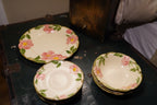 Franciscan Desert Rose Dinnerware Collection, c. 1940s–1950s Hand-Painted California Earthenware