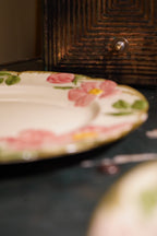 Franciscan Desert Rose Dinnerware Collection, c. 1940s–1950s Hand-Painted California Earthenware