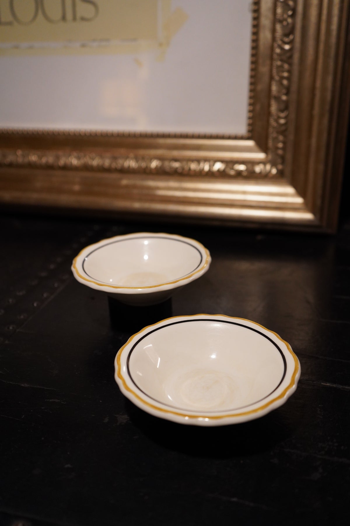Homer Laughlin Best China Fruit Bowls, Pair, c. 1960s–1970s American Restaurant Ware