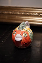 Hand-Painted Fish Lidded Jar, Late 20th Century Chinese Export Whimsy