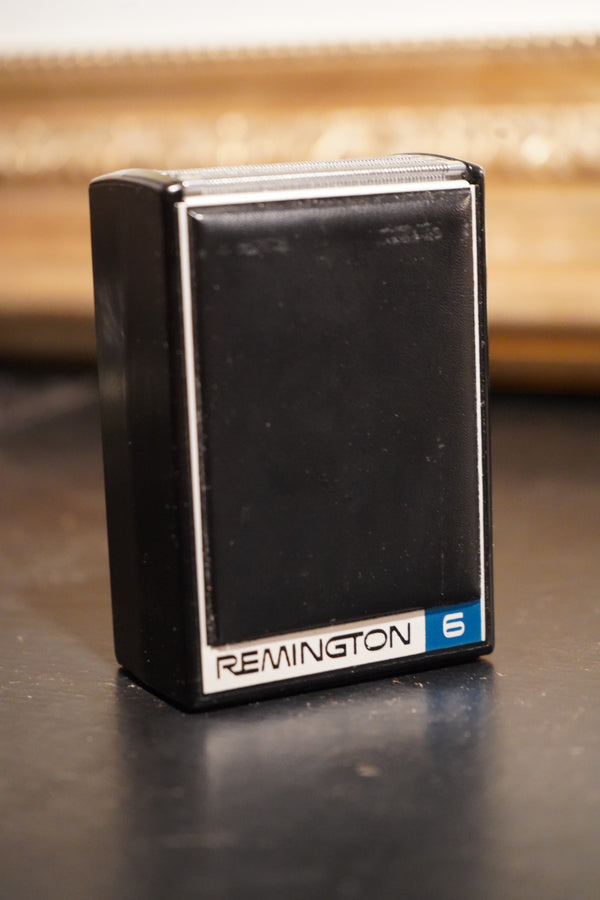 Remington 6 Electric Shaver, c. 1969–1970s Sperry Rand Era Grooming Piece