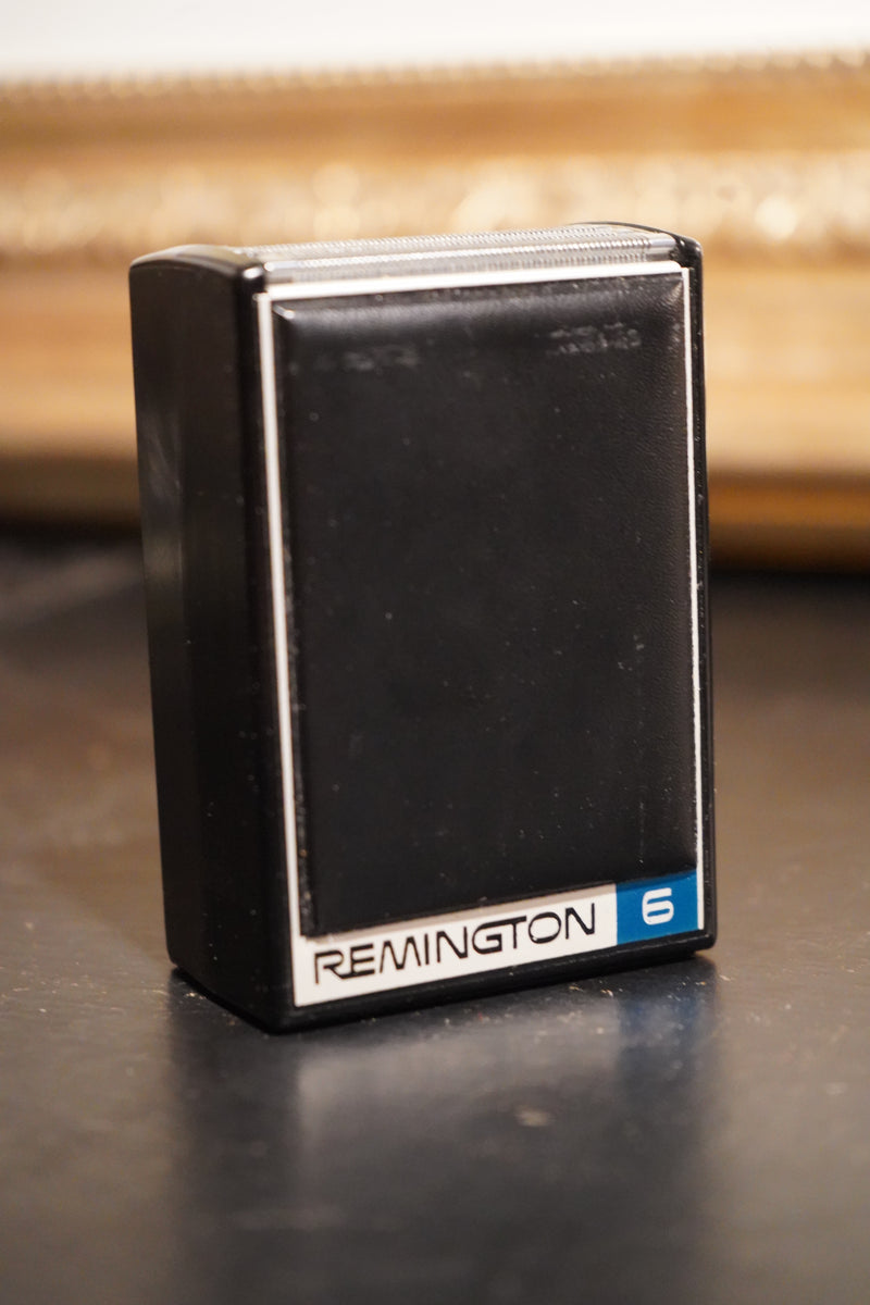 Remington 6 Electric Shaver, c. 1969–1970s Sperry Rand Era Grooming Piece