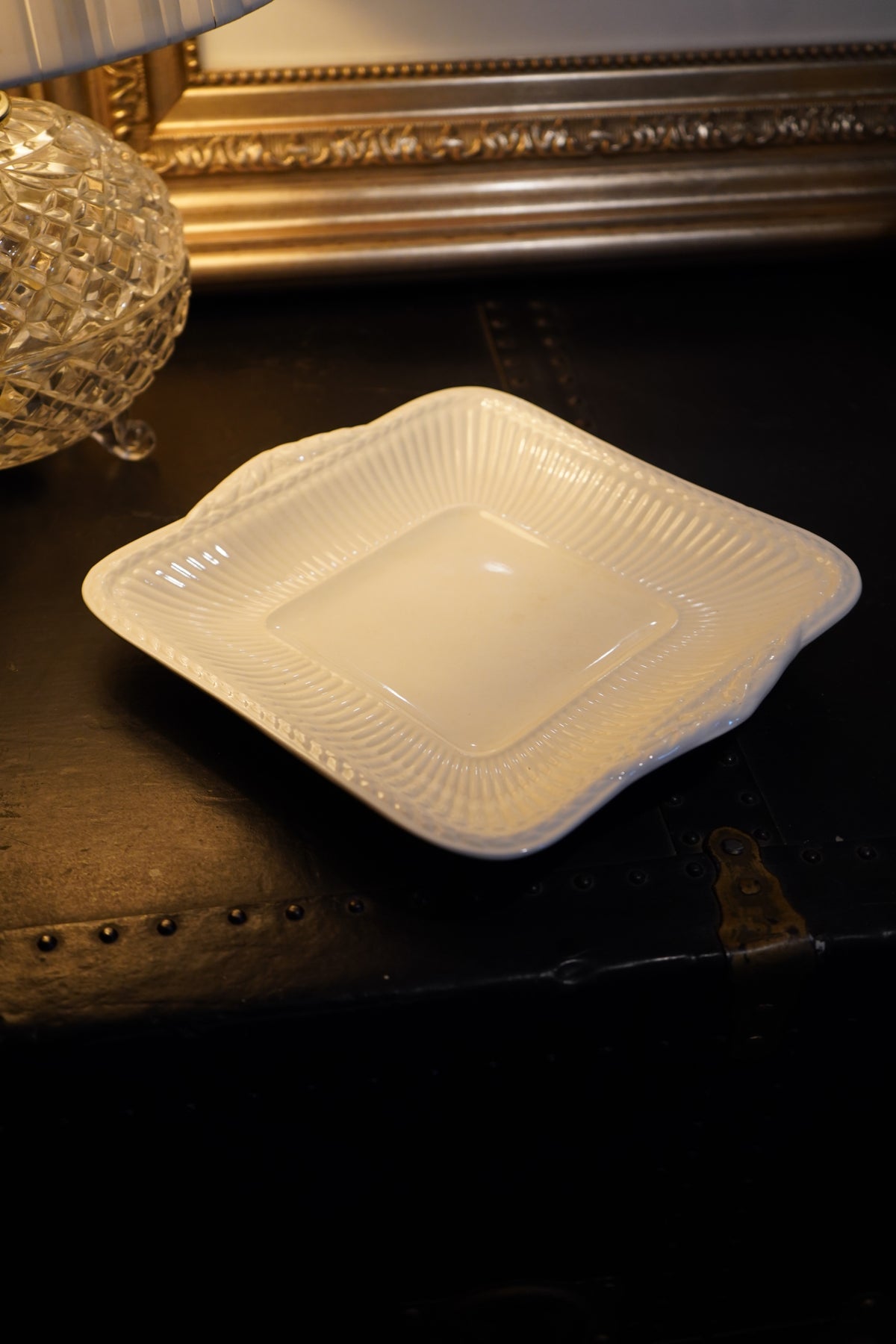 Wedgwood Edme Square Handled Cake Plate, 1958 Queen's Ware