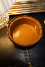 Mid Century French Stoneware Soufflé Dish, c. 1960s "La Cigogne" Alsatian Kitchen Ware