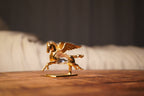 Manon Gold-Plated Pegasus Figurine with Swarovski Crystal Body, 1984