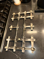 Mid-Century Expandable Cast Aluminum Trivet, c. 1950s–1960s