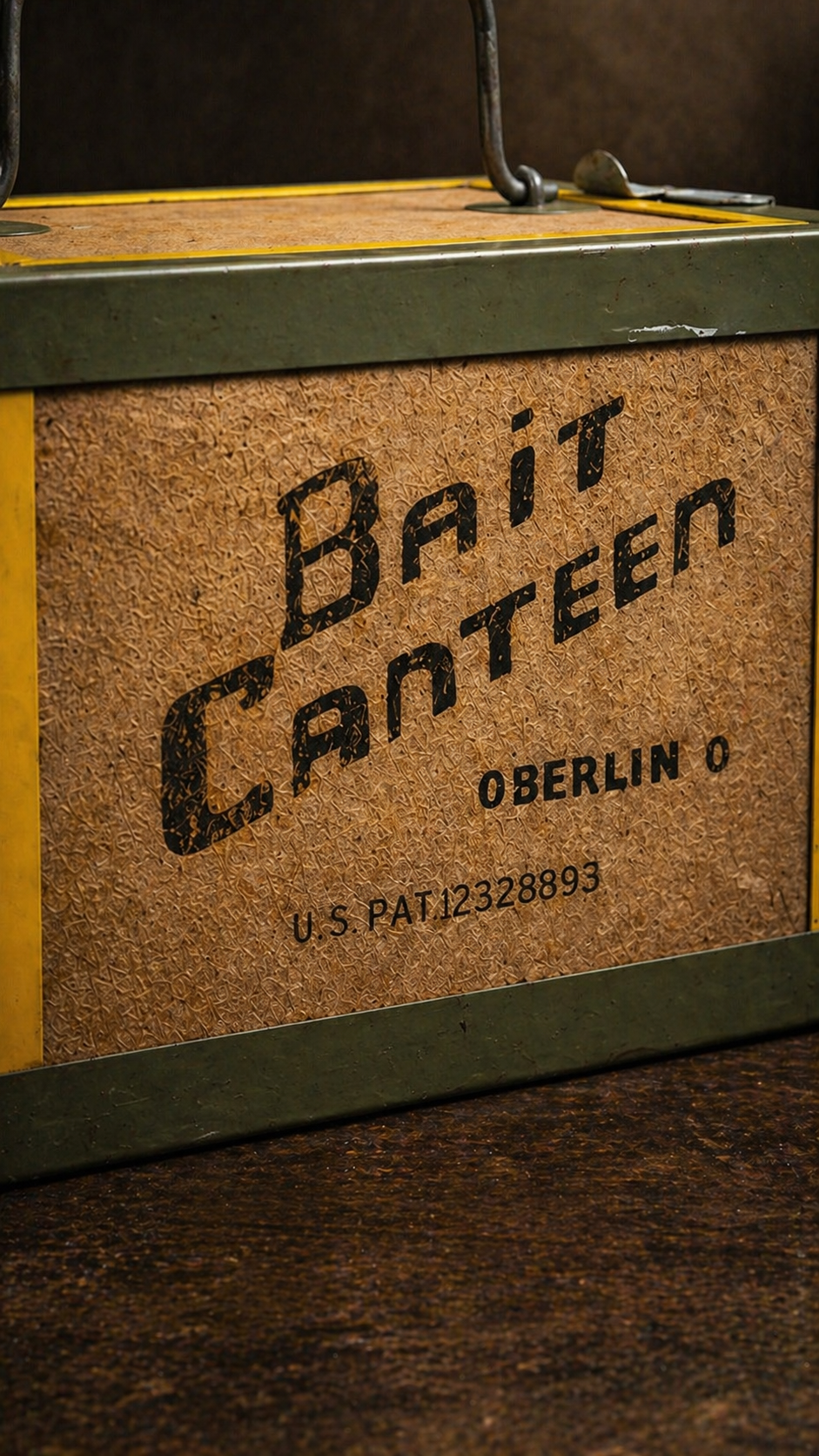 Vintage Bait Canteen Fishing Box c. 1940s–1950s | Reno, NV Antiques