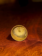 18th–19th Century Brass Candle Snuffer Head c.1750–1850 — Oldest Viridian Inventory Piece