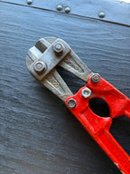 Vintage Forged Steel Bolt Cutter, 12 in. / 300 mm, c. 1940–1970