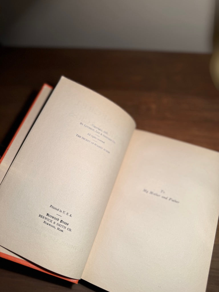 The Secret of Scared Acres by M. Jacqueline Gilmore, 1930s Illustrated Cloth Hardcover