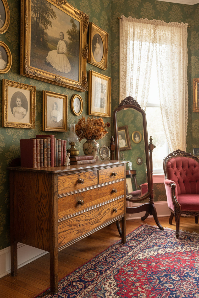 Late 19th–Early 20th Century American Painted Dresser with Conserved Patina, c. 1880–1910