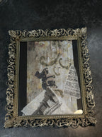 Early 20th Century Ornate Metal Picture Frame, c. 1900s–1920s