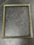 intage Ornate Gold-Tone Picture Frame with Paris Ephemera, c. 1970s–1980s