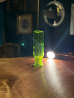 Early 20th-Century Hand-Blown Green Glass Vase | c. 1900–1930