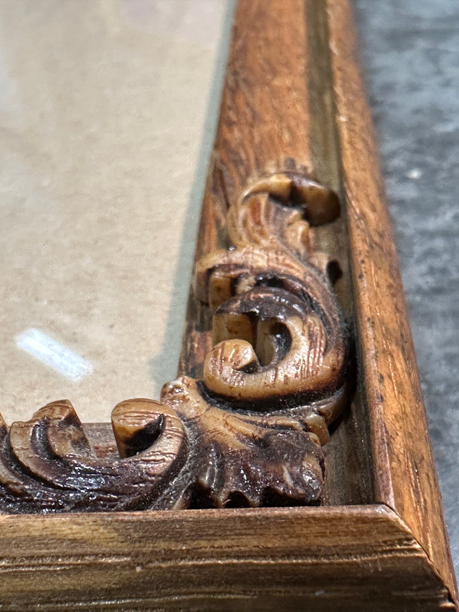 Vintage Intercraft Ornate Picture Frame, c. 1970s–1980s