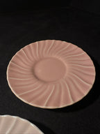 Franciscan Coronado Swirl Bread Plates, Set of 4, c. 1950s–1960s