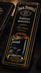 Vintage Jack Daniel’s Heritage Series Whiskey Tins, Set of 2