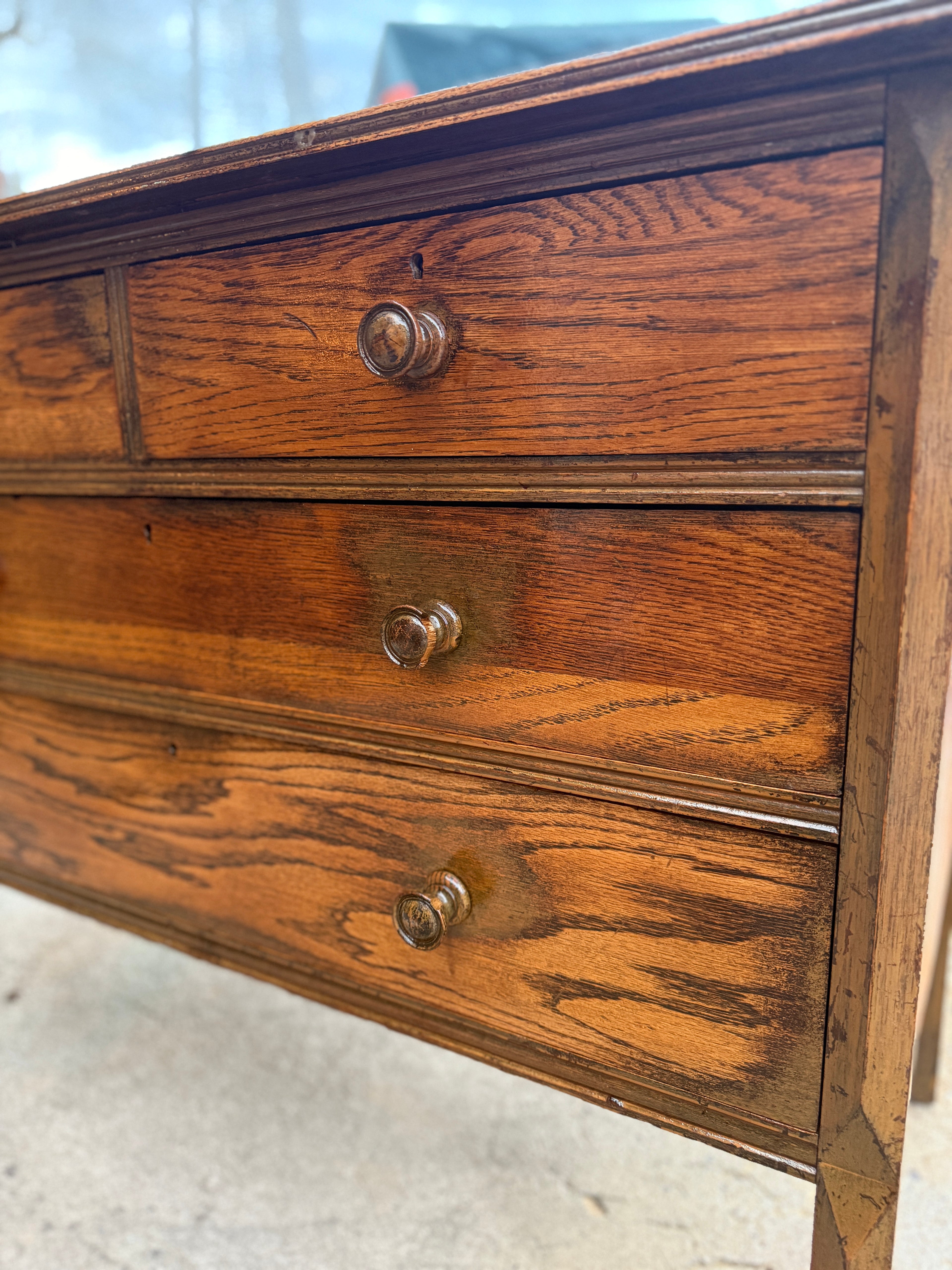 Late 19th–Early 20th Century American Painted Dresser with Conserved Patina, c. 1880–1910
