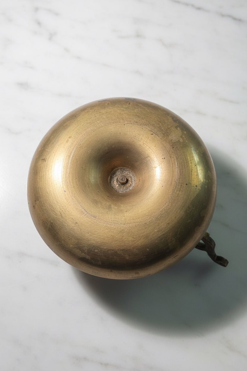 Antique Brass Chamberstick Candle Holder with Floral Engravings – Reno, NV Antiques