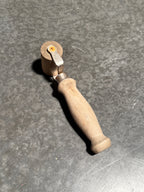 Vintage Warner Tools Wood Wallpaper Seam Roller, USA, c. 1935–1960